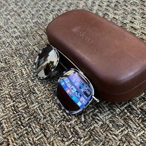 Illesteva Mykonos mirrored sunglasses